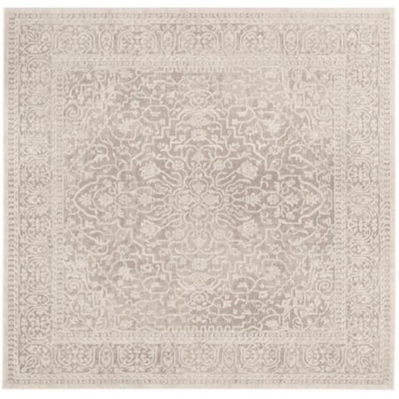 Safavieh Reflection Square Area Rug, Beige and Cream - 6 ft.-7 in. x 6 ft.-7 in. RFT670A-7SQ